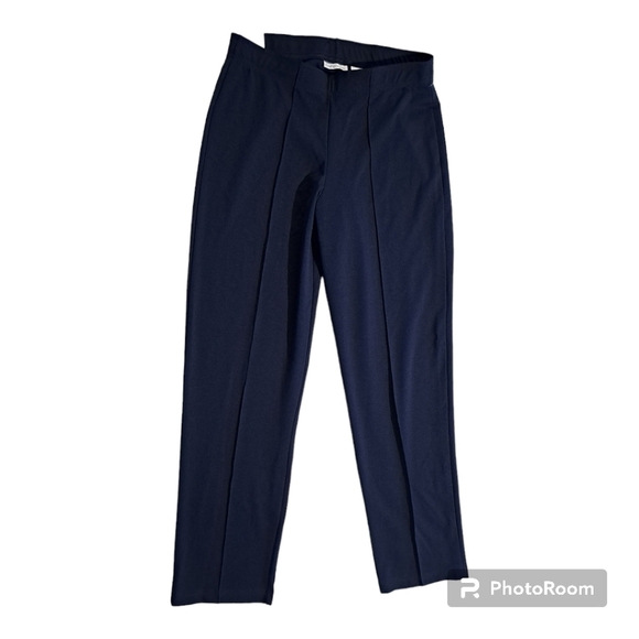 croft & barrow Pants - NWT Croft & Barrow Navy Stretch Bottoms Size Medium